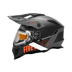 509  Delta R3L Ignite Snowmobile Helmet Fidlock Dual Electric Shield Orange FMVSS 218