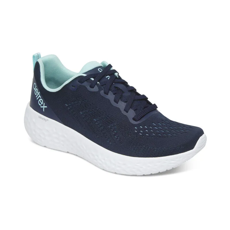 Aetrex Danika Arch Support Navy AP105