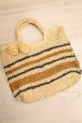 Agadir | Knit Paper Tote Bag