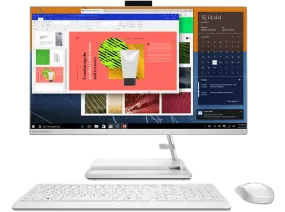 All in one - Lenovo IdeaCentre AIO 3 27ALC6, 27" Full HD, AMD Ryzen™ 5 5500U, 16GB RAM, 512GB SSD, Radeon™ Graphics, W11He