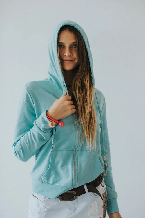 Aqua Hoddie