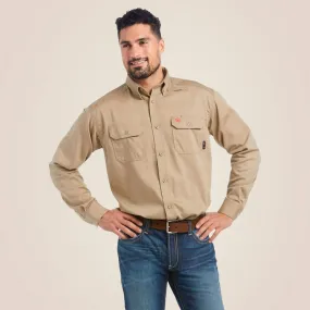 Ariat Mens FR Solid Work Shirt Style 10012251