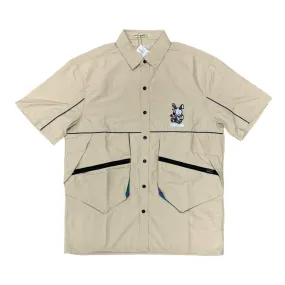 BKYS Nylon Short Sleeve Shirt (Khaki) WS107