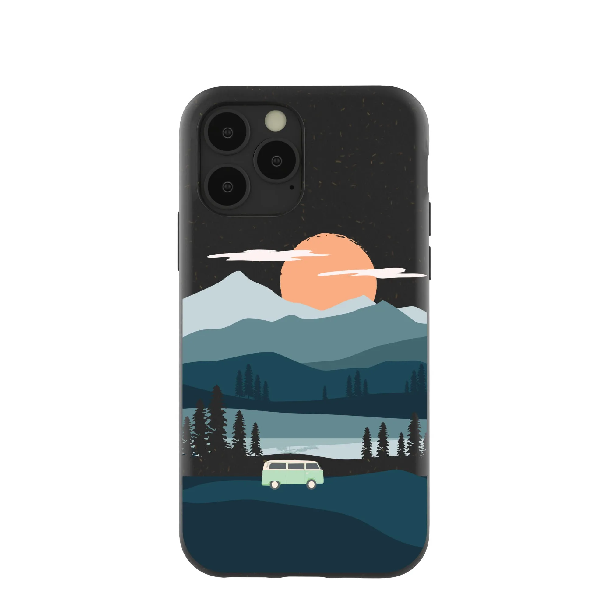 Black Digital Nomad iPhone 11 Pro Case