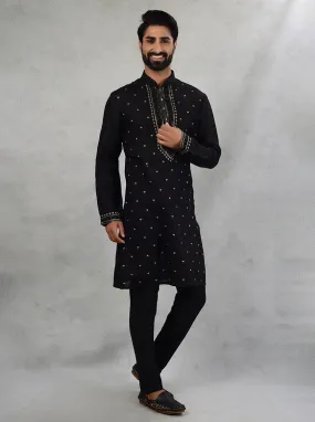 Black Kurta Pajama | TULA