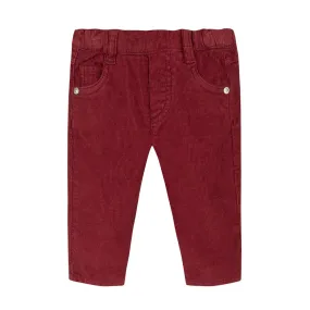 Bordeaux Baby Pants