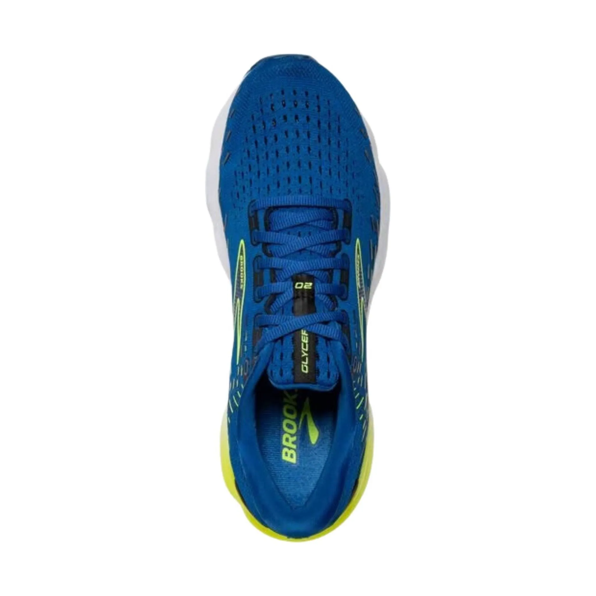 Brooks Men's Glycerin 20 Road Running Shoes - Blue/ Nightlife/White - ONLINE STORE CREDIT/EXCHANGE ONLY