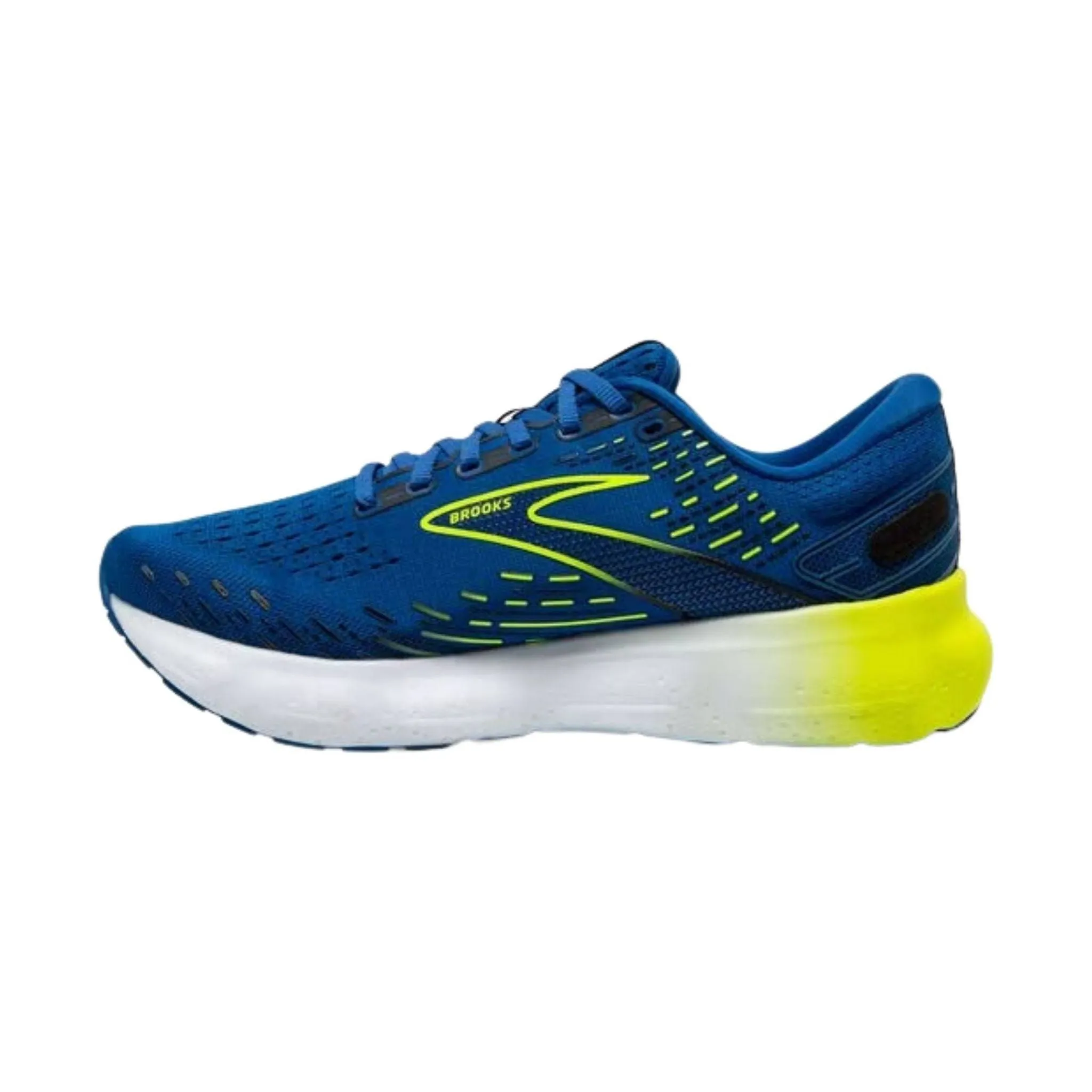 Brooks Men's Glycerin 20 Road Running Shoes - Blue/ Nightlife/White - ONLINE STORE CREDIT/EXCHANGE ONLY