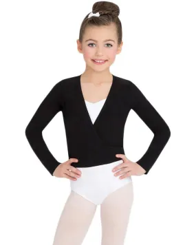 Capezio Classic Long Sleeve Wrap Top - CC850C Girls