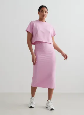 Cotton Candy French Terry Skirt