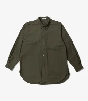 Engineered Garments 19 Century BD Shirt -  Olive Cotton Oxford