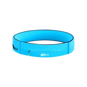 FlipBelt | Zipper Running Belt - Aqua