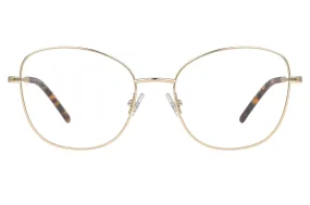 Gafas oftálmicas DbyD DBOF7001 Mujer Color Oro