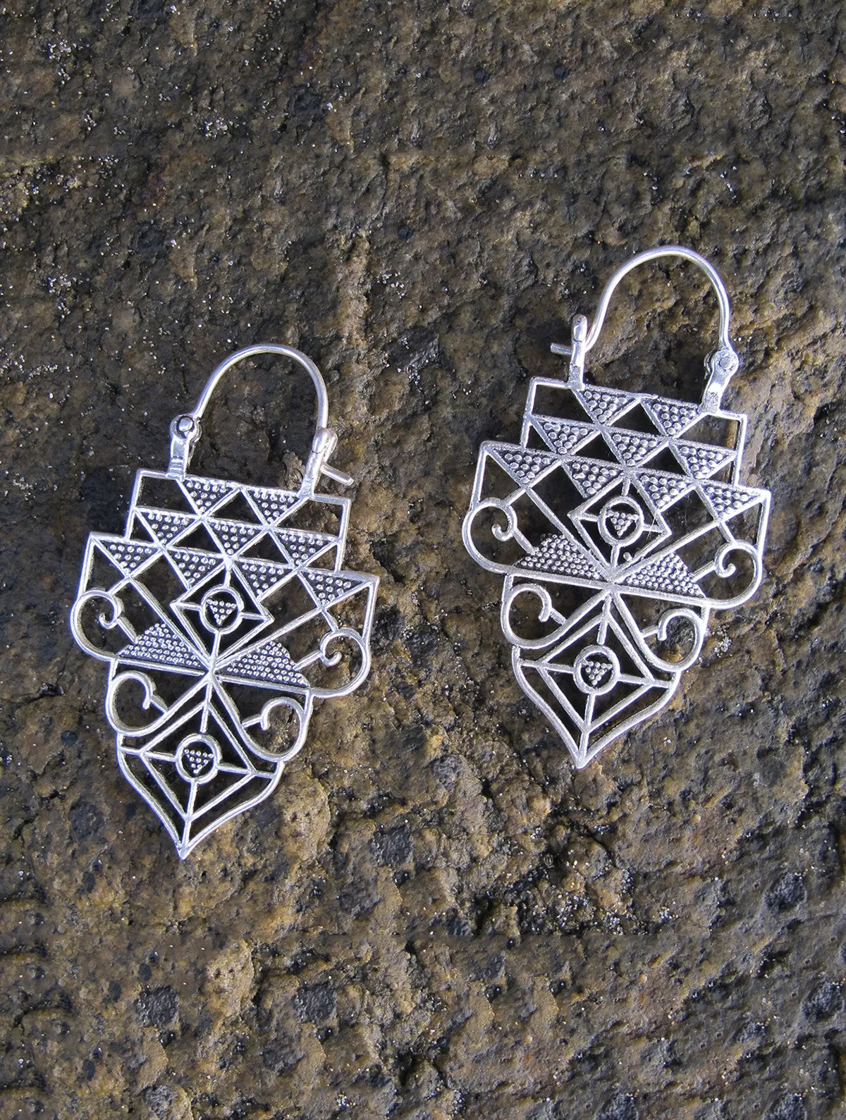 Indian Abstract Earrings