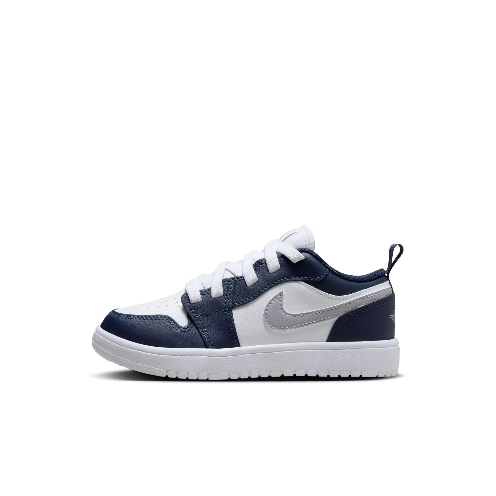 Jordan - Boy - PS Air Jordan 1 Low Alt - White/Wolf Grey/Midnight Navy