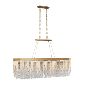 Lafayette 359N06HG 6-Light Kitchen Island Pendant - Havana Gold