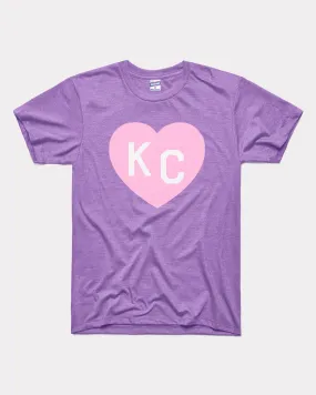 Lavender KC Heart T-Shirt