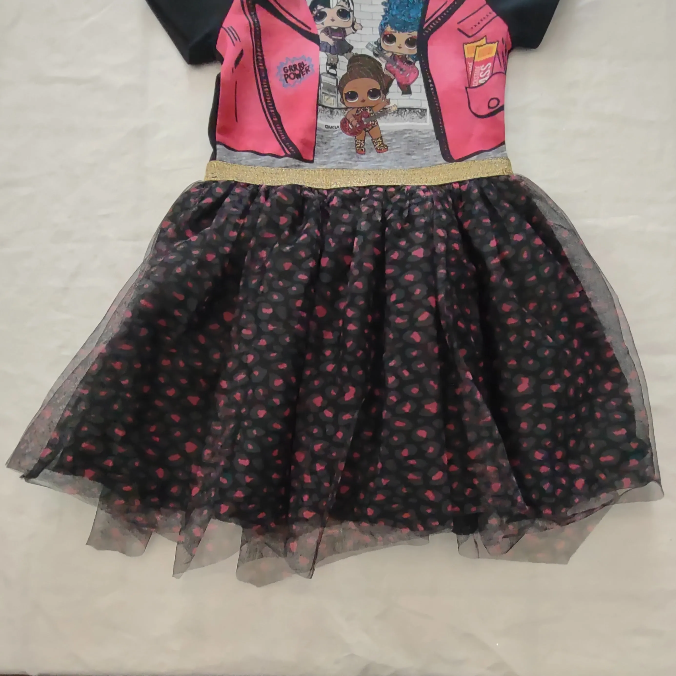 L.O.L. Surprise! Girls Dress Costume (Size M 7/8)