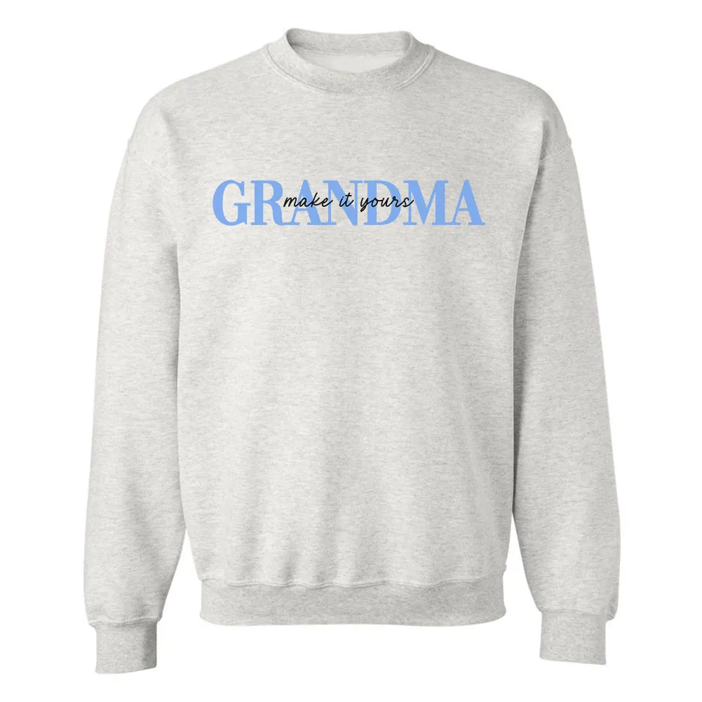 Make It Yours™ 'Grandma' Crewneck Sweatshirt