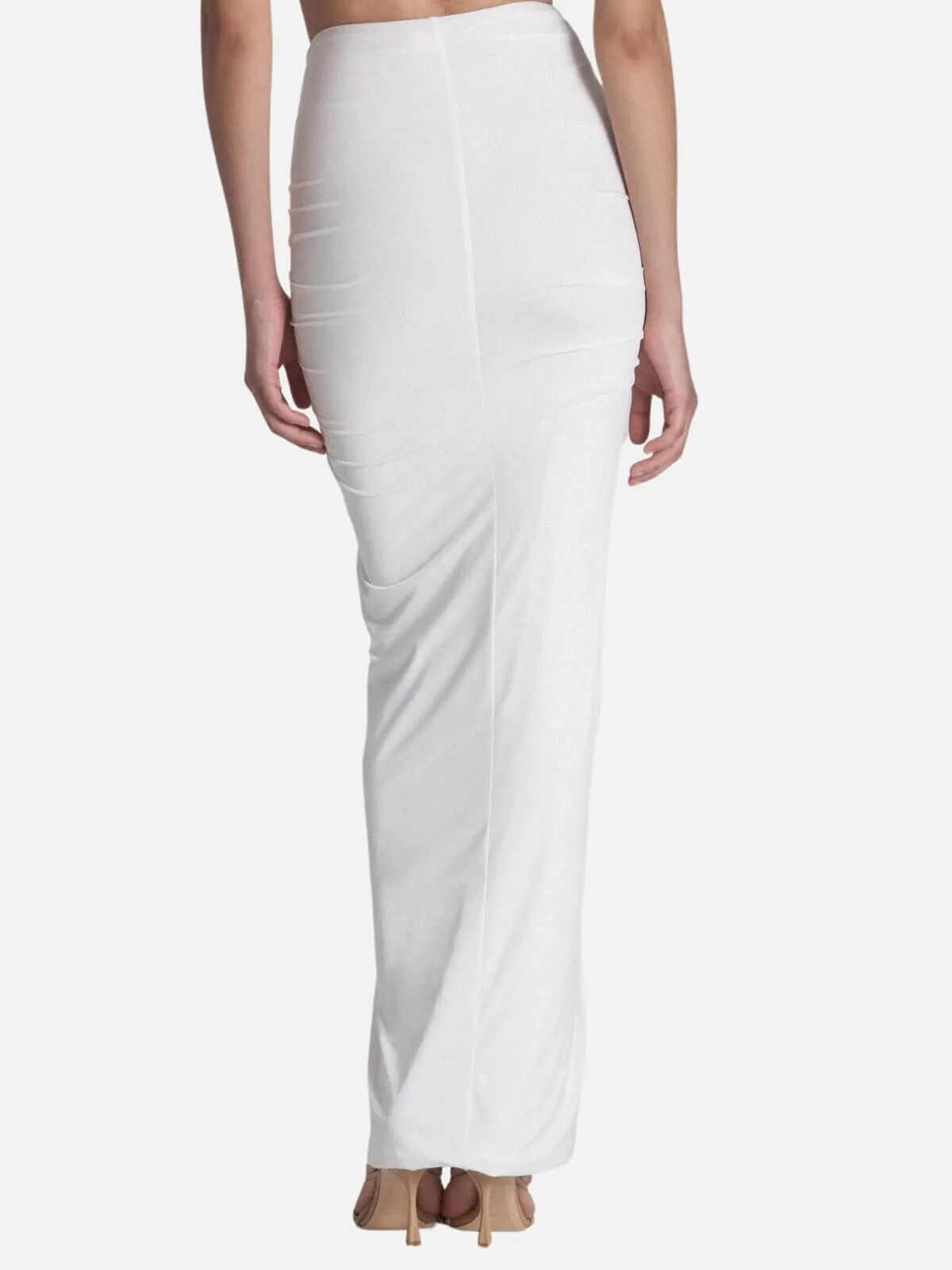 Manhattan Maxi Skirt - White