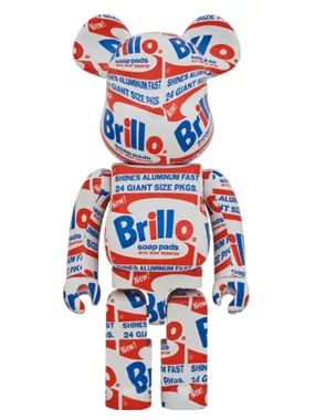 Medicom Toy Be@rbrick Andy Warhol Brillo 1000%