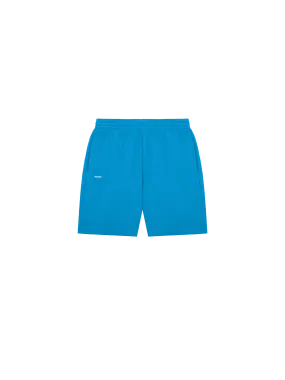 Mens 365 Midweight Mid Length shorts—geyser-blue