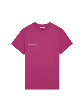 Mens 365 Midweight T-shirt—berry-purple