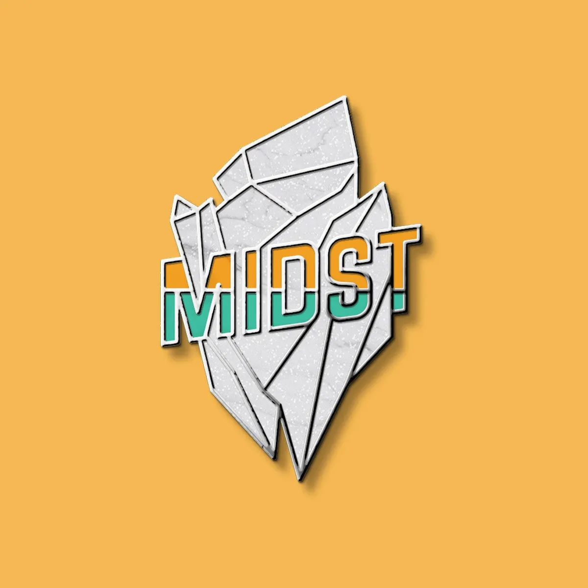 Midst Enamel Pin