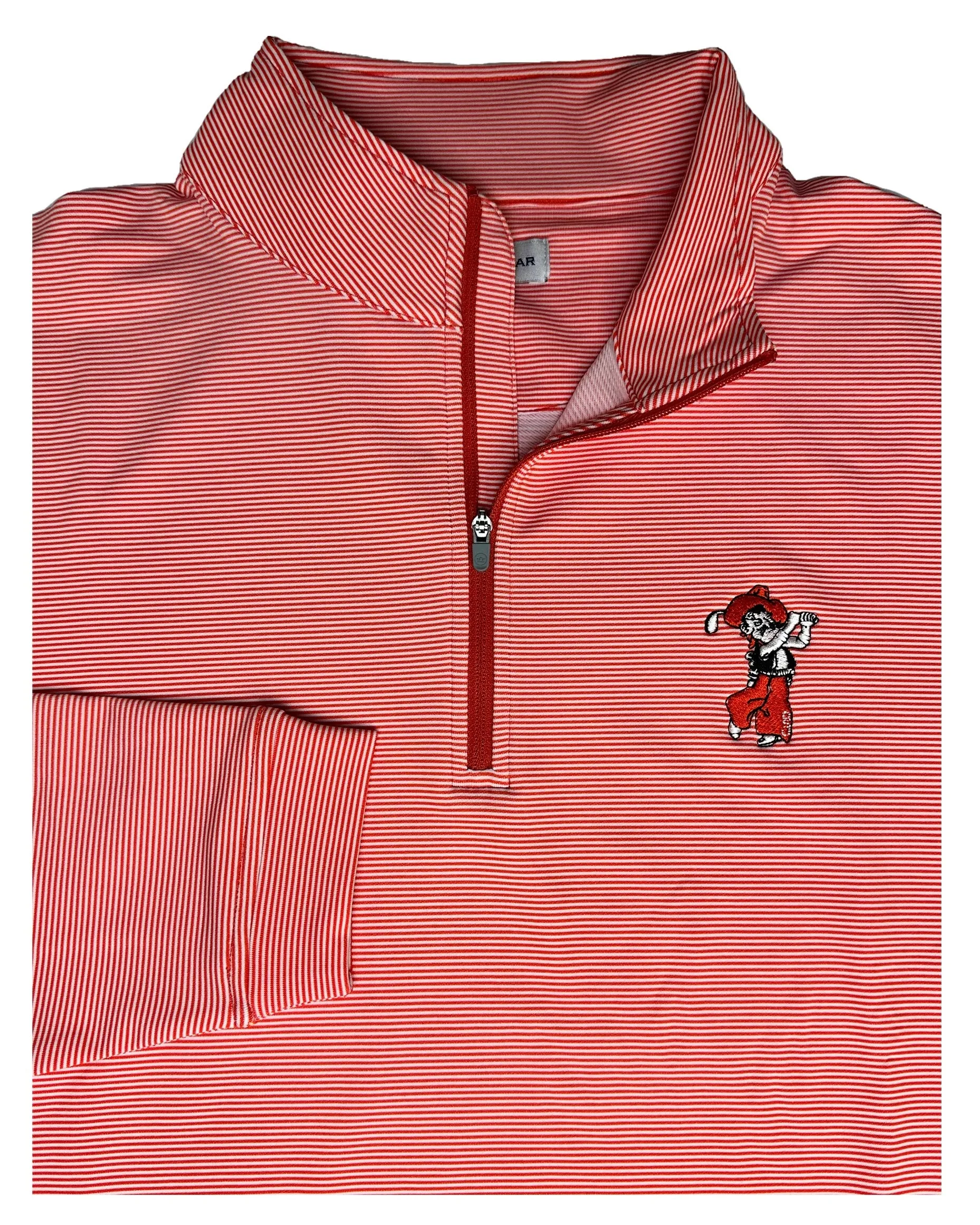 Peter Millar Perth Sugar Stripe Performance Quarter-Zip