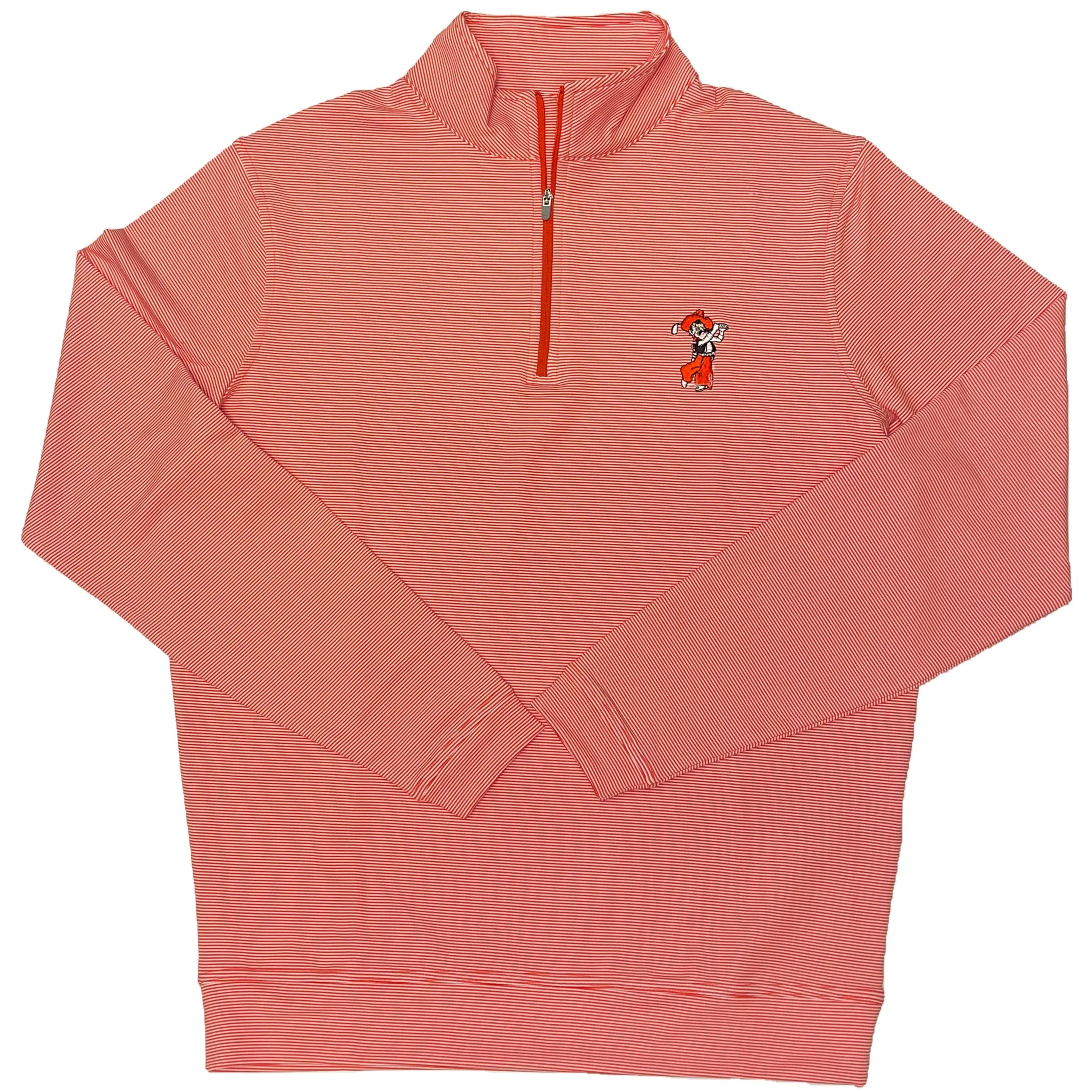 Peter Millar Perth Sugar Stripe Performance Quarter-Zip