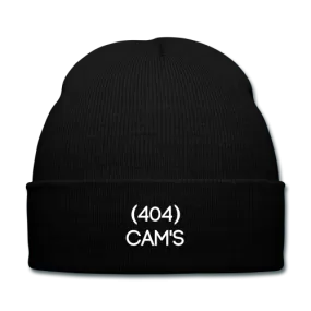 "Cam's" Black 404 Knitted Hat