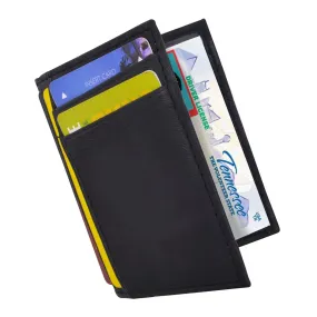 RFID Slim Design Leather Card Case