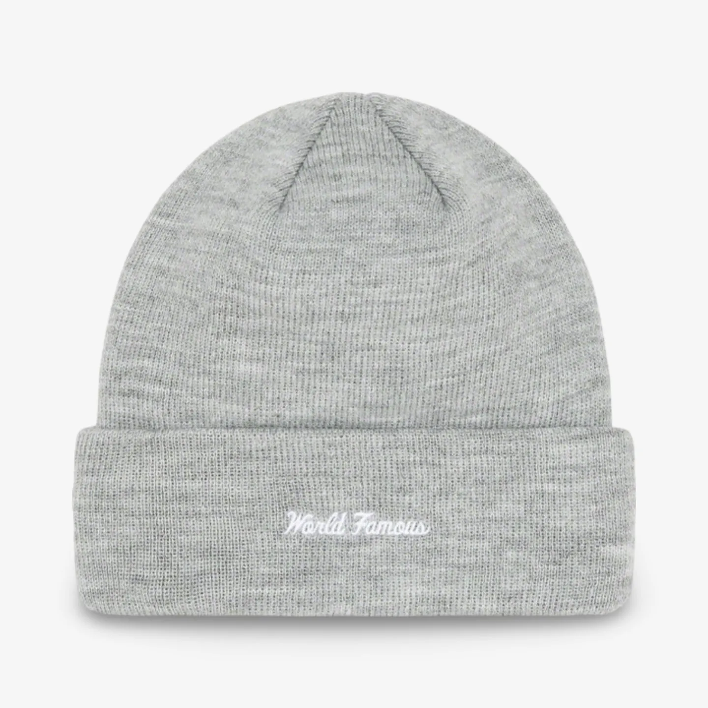 Supreme x New Era Beanie 'Box Logo' Heather Grey FW22