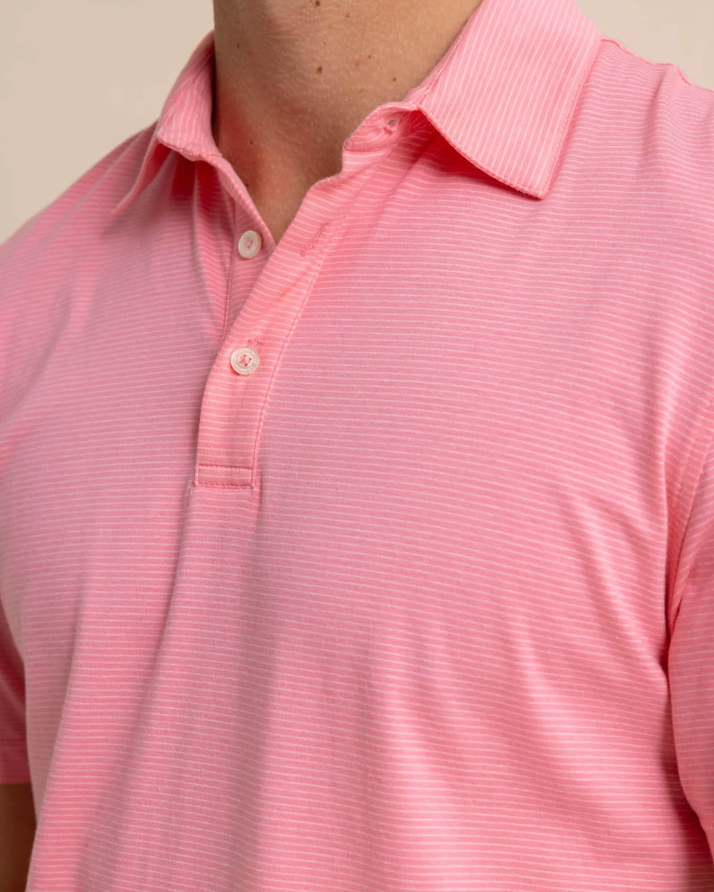 The Seaport Davenport Stripe Polo - Sale