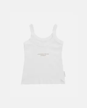 W Basics Tank Top White